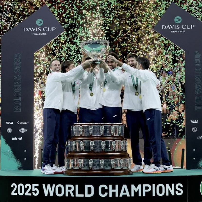 قهرمانی ایتالیا در دیویس کاپ ۲۰۲۵